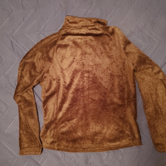 Brown Fleece Quarter Zip by Canyon Creek, Women's Small - Picture 2 of 3